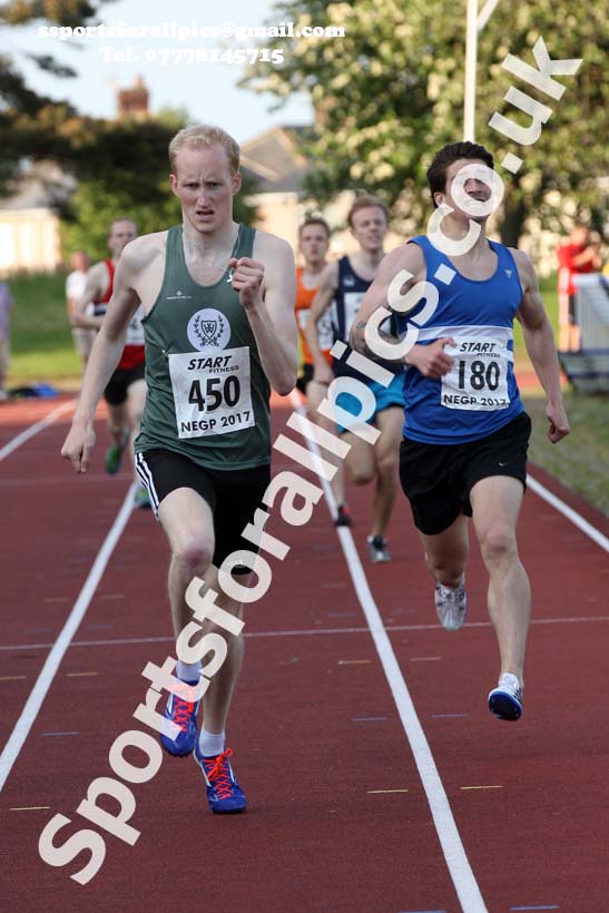 North Eastern Grand Prix 800 metres at Monkton, Jarrow, Wed., May 24th Photo: David T. Hewitson/Sports for All Pics